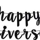 Happy Anniversary Banner, Anniversary Party Decorations, We Still Do, Happy Wedding Day Party Decoration Supplies Black Red Glitter