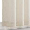Primitive Kitchen Curtains for Small Windows 30 Inch Length 2 Tier Panels Back Tab Pocket Tan Beige Burlap Colored Cloth Canvas Textured Thick Sheer Linen Cafe Curtain for Bathroom Closet Door 30 Wide