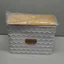 Extra Large Bread Box for Kitchen Countertop Corner Breadbox for Homemade Bread Metal White Honeycomb Pattern Embossed Bread Storage Container Bin with Bamboo Lid Fits 2 Loaves of Bread