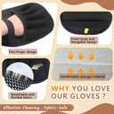 Pet Hair Removal Glove, Electrostatic Five-Finger Design, Reusable Fur Remover for Cats, Dogs, Couch, Carpet, Car Seat (1PCS)