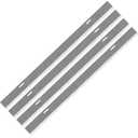 12-3/5"" HSS Planer Blades Knives Replacement for Dewalt DW733 Thickness Planers, Single Cutting Edge, 4 Pieces, Silvery, HSSDW733zhai-2TK-DR-4p