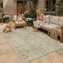 WondRg 8x10 Beige Neutral Jute Area Rug