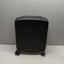 Hanke 16 Inch Underseat Carry On Luggage, Airline-Approved Hard Shell Small Suitcase with Spinner Wheels, Lightweight Tsa Lock Travel Luggage for Short Trips (Black)