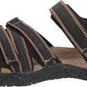 WHITIN Womens Hiking Sandals with Arch Support | Adjustable Hook and Loop Straps | Durable Sport Sandals for Outdoor Adventure (M)
