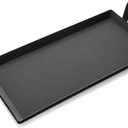 24'' Carbon Steel Griddle Replacement for Made In Cookware
Pre-seasoned Cookware for Double Burner Stovetop and Gas/Charcoal Grill, Heavy Duty Dual-Handle Large Family Size Griddle