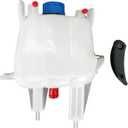 603-832 Coolant Reservoir for Ram ProMaster 1500 2500 3500 2014-2021 Pressurized Coolant Recovery Tank Replace 52014880AA 68097622AA & Cargo Door Release Handle Kit