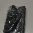 JOINFREE Women's Wide Suede Clogs Zero Drop Potato Shoes Diabetic Mules for Swollen Edema Comfort Slip on Clog Slippers with Adjustable Buckle Indoor & Outdoor Use (Black, 9.5)