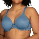 Vanity Fair Women's Beauty Back Full Figure Underwire Bra (76380-fashion Colors) (38C, Urban Blue)