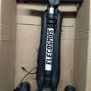 ELECOSMOS Safe Electric Scooter for Kids 4+, Balance for Beginner, Thumb Throttle, Flash Deck, Extra Wide Light Up Big Wheels, Adjustable Heights, 5 MPH Safe Speed