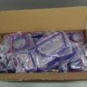 JWWY Interior Trim Kit Full Set Dress-Up Decor Set Center Console Gear Shift Dashboard Panel,Door Window Switch Knob Speaker Cover Trim for 2024–2026 Jeep Wrangler JL JLU & Gladiator JT Purple 28pcs