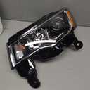 Go-Parts - Headlight Assembly for Jeep Grand Cherokee WK (2017-2022), Left (Driver), Halogen, Chrome Trim, Standard Type, Replacement 2018 2019 2020 2021