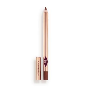 Charlotte Tilbury Lip Cheat Lip Liner Pencil - Gives Lips a Fuller-Looking, Defined Pout - Enriched with Jojoba Oil & Hyaluronic Acid - Waterproof, Smudge-Proof & Transfer-Proof (Pillow Talk Intense - deep tawny-brown)