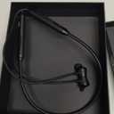 Rythflo Active Noise Cancelling Headphones, Wireless in Ear Neckband Blutooth Headphones with 3 AI Mics ENC, 60Hrs Playtime, V5.3 Multipoint Connection Magnetic Earbuds for Work/Travel/Home/Office (Black)