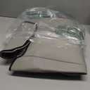 Leather Console Jump Seat Armrest Cover Light Gray Compatible with Chevy Silverado Avalanche Suburban GMC Yukon Sierra 2007 2008 2009 2010 2011 2012 2013 2014