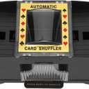 LIZEALUCKY Automatic Card Shuffler, Card Shuffler (2-Deck) for Blackjack, Adult Elderly Electric Automatic 2-Deck Labor-Saving Card Shuffler Tool Accessory for Casino,Club Gaming and Home Party