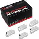 CKAuto MC Style Zinc Clip on Wheel Weights 0.75oz, 3/4oz, Coated, 25Pcs/Box (upgraded gray)