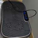 AXV Vibration Plate Fitness Platform Exercise Machine Vibrating Shaking Full Body Shaker Workout Vibrate Stand Shake Board Sport Gym for Weight Loss Fat Burner for Women Men