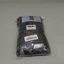 Vatge Blackout French Door Curtain - W26 x L70, 1 Panel, Black, Room Darkening Window Covering Tie Up Shades for Privacy, Thermal Insulated Door Curtain for Glass Window