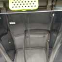 EKO Hudson Matte Stainless 75 Liter/20 Gallon Step Trash Can with Rear Trash Bag Storage Compartment