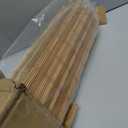 LazBlinds No Tools No Drill Cordless Bamboo Roman Shades, Light Filtering Window Treatment, Roll Up Bamboo Blinds for Windows 36'' W x 64'' H, Dali Native