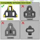 SPD Pedals, Bicycle Pedals, Road Bike Pedals, Clipless Pedals, Peloton Pedal, SPD SL Pedals, Clip in Cycling Pedals, Premium Replacement Accessories Gift