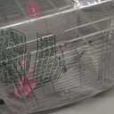 Kathson Small Animal Carry Cage for Hamsters, Gerbils, Mice - Transparent, Portable, Convenient
