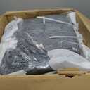 YOSHOOT 6 Inches Futon Mattress Full Size, Thick Futons Sofa Couch Bed, Floor Mattress for Adults, Shredded Foam Filling, Medium Firm(Frame Not Included), Black(54"x75")