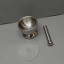 Stainless Steel Mortar and Pestle Set, Spice Grinder & Herb Grinder Bowl with Anti-Slip Base, Large Capacity, Easy to Clean Grinding Tool for Herbs, Spices & Tablets (Large)