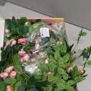 Artificial Flower Garland 5.4ft Floral Rose Vine Decor, Pink Flower, 5.4FT Vines, Huge Flowers