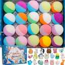 20 Pack Bath Bombs for Kids with Surprise Inside Bubble Bath Toys Organic Natural Bath Bombs Set Easter Basket Stuffers Birthday Christmas Gift for Kids 3 4 5 6 7 8 Years Old Boys Toddlers Girls