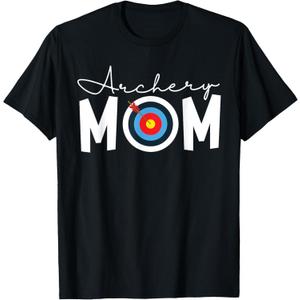 Archery Mom Bow Arrow Shooting Sports Hunter Women T-Shirt, Size M 