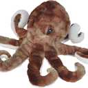 Wild Republic Octopus Plush, Stuffed Animal, Plush Toy, Gifts for Kids, Sea Critters, 8"