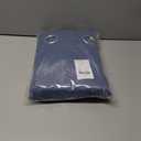 NICETOWN 100% Blackout Blind, Laundry Room Decor Window Treatment Curtains, Stone Blue, 1 PC, 52 inches x 90 inches, Thermal Insulated Energy Smart Drape and Drapery for Villa, Hall and Studio