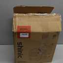 Shinic Space Heater,1500W Milkhouse Heater with Thermostat, Overheat protection, Tip-Over Auto Shut Off, Utility Heater for Garage, Bedroom, Greenhouse (Black)