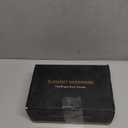 Antique Brass Door Knob with Intricate Floral Design  Privacy Handles Elegant and Durable for Interior Doors, Classic Vintage Look for Home or Office Decor(Antique Brass, Privacy-2.75 in)