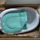 Frida Baby 4-in-1 Grow-with-Me Baby Bathtub, Baby Tub for Newborns to Toddler with Removable Bath Seat & Backrest for Bath Support in Tub