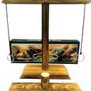 Board Games for Indoor/Outdoor Family & Party Fun - Ring Toss Game Set with Easy Assembly, Perfect for Halloween Games, Thanksgiving, Christmas Parties & White Elephant Exchanges - Portable Design