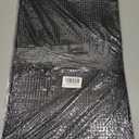 2 x Rubber Bar Mat 612", Premium Countertop Mat for Coffee Bar, Home Bar & Kitchen, Durable 1cm Thick Rubber Drink Mat with Textured Surface That Helps Reduce Slipping, Black Bar Spill Mat