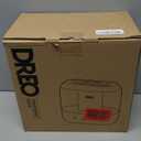 Dreo Humidifiers for Bedroom, 4L Top Fill for Large Room, 36H Runtime, 28 dB Quiet Supersized Cool Mist Air Humidifier for Baby Nursery, Plants, Indoor, Night Light, Easy to Clean & Fill, Black