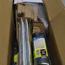 Shark VACMOP Cordless Hard Floor Cleaner, Vacuum and Spray Mop, Powerful Suction, Lightweight, LED Headlights, Includes 4 Disposable Pads, 12oz Multi-Surface Cleaning Solution, Gray, VM252