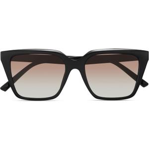 miyya Cat Eye Sunglasses for Women, Trendy Polarized Sunglasses Women, Retro Sun Glasses 2025, UV Protection Shades (Black/Brown Gradient)