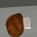 Miss U Hair Short Straight Ginger Bowl Cut Wig with Bangs for Men 60s style Cosplay Wig for Halloween Party