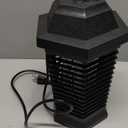 Bug Zapper Outdoor/Indoor,Mosquito Zapper 4200V High Powered Waterproof Electronic Mosquito Killer,15W UVA Mosquito Lamp Bulb,Fly Traps Patio Insects Killer (Dark Black)