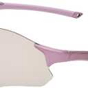 AMBEYE Sports Sunglasses y2k  UV400 REVO Mirror Lens, Ultra-Light TR90 Full Frame, Adjustable Nose Pads, Anti-Slip Arms  Cycling Running Hiking Triathlon  Chrome Lavender