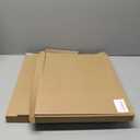 Clear Acrylic Cutting Board, 17.7x13.7 Inch with Counter Lip, Non Slip for Kitchen Utensils, 2 pieces