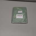 CoBak Case for Kindle Paperwhite 12th Gen 2024 (7") & Kindle Colorsoft Signature Edition (7") - New PU Leather Cover and Clear Soft Silicone Back Cover with Auto Sleep Wake Feature (Sage Green)