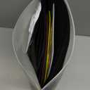 Portable Puzzle Mat Roll Up - with 9 Glue Sheets, Sorting Trays, Hand Pump, Inflatable Tube, and Storage Bag - Perfect for Kids and Adults (Black, 1500pcs)