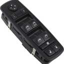 Driver Side Power Master Window Switch - Compatible with 2015-2017 Chrysler 200, 2011-2020 Chrysler 300, 2011-2019 Dodge Charger, 2016-2022 Ram 1500 2500 3500, 2011-2021 Jeep Grand Cherokee 68231805AA
