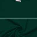 Poetsky Women's V Neck 3/4 Sleeve T Shirt Casual Loose Basic Tops Summer Tee Blouses (Green, S)