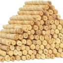 MON2SUN Dog Rawhide Twist Sticks Chicken Flavor 5 Inch Thin Sticks Rawhide Chews Treats for Puppy and Small Dogs 120 Count
